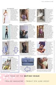 Novelty & special use : Anke Wonder In British Vogue July 2020 Eco Friendly Fashion Brands Vegan Fashion Brands Sustainable Fashion Brands