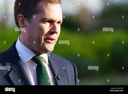 Secretary of State for Justice and Lord Chancellor Alex Chalk at the  official opening of HMP Fosse Way, the new Category C prison in Leicester.  Picture date: Thursday June 29, 2023 Stock