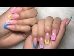 Dots looks like an ordinary fountain pen, a rod. Colorful V Tips Nails Acrylic Nails Youtube Acrylic Nail Tips Colored Nail Tips Cute Acrylic Nail Designs