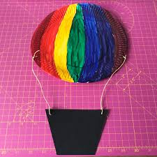 Includes enough plates for 80 guests; Heritage Learning On Twitter Keep Busy By Making A Rainbow Hot Air Balloon From Our Transport Tots Craft Series Use A Paper Plate Or Circle Of Card Paint Your Rainbow Design Next