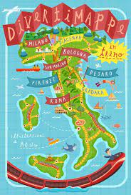 map by alistar illustration via behance 案内図 地図 イラストレーション