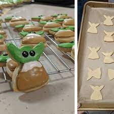 A caesar salad and some hot garlic bread would be great sides! Genius Baker Cuts Heads Off Of Angel Cookies To Create Baby Yoda Cookies Kitchn