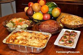 Mouthwatering embutido, lechon, and fruit. Top 10 Filipino Christmas Recipes Filipino Christmas Recipes Christmas Food Dinner Christmas Dishes