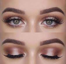 Natural Eye Makeup Tutorial Step By Step Shimmer Eye Makeup Rose Gold Eye Makeup Gold Eye Makeup