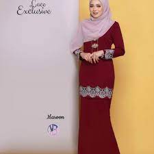 Warna ini juga dikenal dengan sebutan merah manggis, merah pulasan, merun, dan merah hati. 30 Ide Baju Kurung Moden Warna Merah Hati Little One Scandles