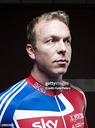 Track cyclist Chris Hoy is photographed for the Guardian