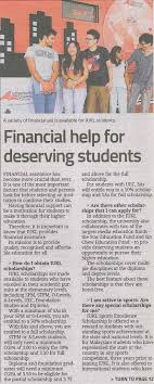 The university also pledges several scholarships via sin chew daily education fund for undergraduate programmes of study. Financial Help For Deserving Students Infrastructure University Kuala Lumpur
