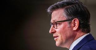 NBC News: "Speaker Mike Johnson floats the possibility of Congress  eliminating federal courts. This comes as courts have blocked a series of  actions taken by the Trump administration, along with Trump and