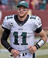 He played college football at north dakota state university (ndsu), where he won five ncaa fcs national championships.he was selected by the philadelphia eagles with the second overall pick of the 2016 nfl draft, the highest selection ever for an fcs. Carson Wentz Wikipedia