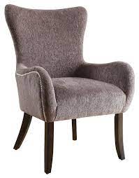 From formal dining room chairs to casual living room accent pieces, wingback chairs add a touch of sophistication to any spot. Coaster Accent Seating Casual Accent Chair With Contemporary Curves Value City Furniture Upholstered Chairs