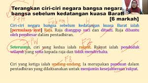 Bisakah kamu jelaskan latar belakang kedatangan bangsa barat ke indonesia? Edukaji Education Online Cikgu Shima Q A F4 Latar Belakang Negara Bangsa Sebelum Barat Datang Facebook