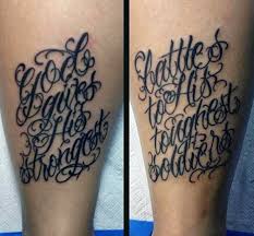 These are often surrounded by other religious symbols such as doves, the ichthys symbol, crosses, or even palm fronds (christian symbols of victory and martyrdom). Top 43 Bible Verse Tattoo Ideas 2021 Inspiration Guide