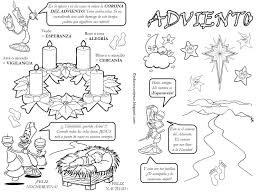 Como Siempre Muy Facil De Montar Imprime La Primera Por Detras La Segunda Y Dobla Para Tener Listo El Cuadernillo Feliz Adviento Adviento Catolico Cuadernos