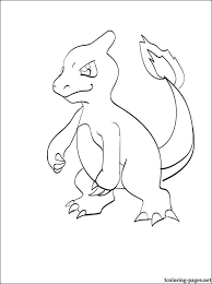 Make a coloring book with chameleon for one click. Charmeleon Coloring Page Coloringnori Coloring Pages For Kids