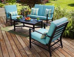 Garden Treasures Wicker Furniture Replacement Cushions Best Throughout Walmart Cushions For Outdoor Furniture 32874