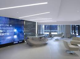 Inside The New Headquarters Of The Nfl Office Snapshots Temporary Office Space Nfl Headquarters Commercial Design