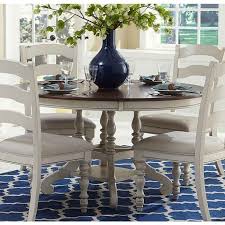 Four chairs and a table are included in this set. Pine Island Round Dining Table Hillsdale Furniture Furniture Cart