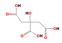 2na3c3h5o(coo)3 + cacl2 = ca3(c3h5o(coo)3)2↓ + 2nacl. Citric Acid