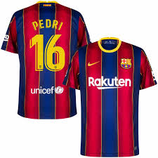 El teatro de calderón de la barca. Nike Barcelona Home Pedri 16 Trikot 2020 2021 Offizielle Beflockung