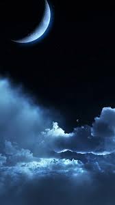 Winter night sky (54 wallpapers). Night Sky Hd Wallpaper For Your Mobile Phone 1080x1920 Download Hd Wallpaper Wallpapertip