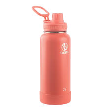 Takeya 32oz Actives Insulated Stainless Steel Water Bottle With Spout Lid Coral Stainless Steel Bottle Water Bottle Insulated Stainless Steel Water Bottle