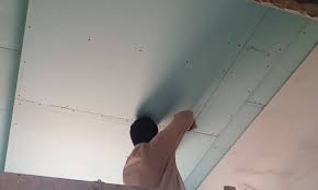 You can choose for the bathroom ceiling with slabs of mineral wool. 15 Best Bathroom Ceiling Material