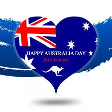 Heart Shape Australia Flag Australia Day Background In 2020 Australia Day Australia Flag Day