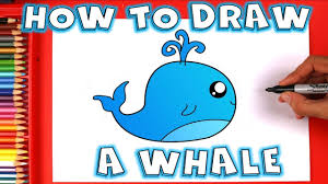Go back to how to draw animals from the wild. How To Draw A Blue Cute Cartoon Whale Youtube