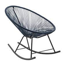 This outdoor patio rocking chair is a great feature whether you're out in the backyard or on a sundry. Corvus Sarcelles Modern Wicker Patio Rocking Chairs Set Of 2 On Sale Overstock 28599817