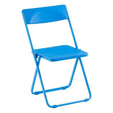 Blue Poppin Slim Folding Chair Plastic Folding Chairs Folding Chair Kids Folding Chair