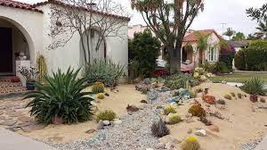 Use this design sheet to help you create the perfect spanish landscape. Dry Streambed In A Desert Garden With Spanish Style Home Mediterranean Landscape Los Angeles By Barbara Paul Landscape Design Houzz