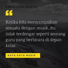 We did not find results for: 99 Kata Kata Musik Penyanyi Dan Musisi Yang Inspiratif Kosngosan
