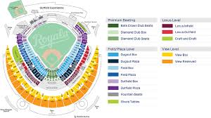 Kauffman Stadium Seating Map New Upcoming Cars