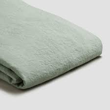 Sage Green Linen Duvet Cover | Piglet in Bed UK