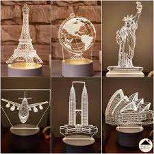 Shop wayfair for the best clear acrylic lamp base. Acrylic Plate Only 3d Acrylic Plate Design Only For Led Lamp Base 100 Designs Shopee Philippines