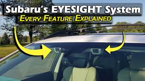 Shop 2020 subaru forester touring w/eyesight cabin air filter. Subaru Eyesight Review Every Feature Explained Youtube