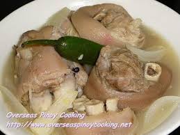 Paksiw Na Pata Batangas Style Overseas Pinoy Cooking Paksiw Na Pata Cooking Confit Recipes