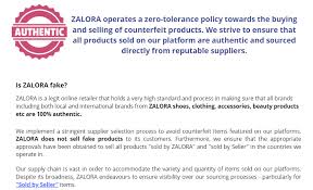 I hope everyone is doing good. Product Authenticity Is Zalora Legit Zalora Malaysia
