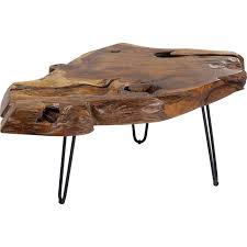 Available in fabric or leather. Coffee Table Aspen Nature 100x60 Kare Design
