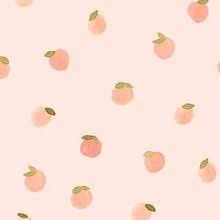 Colorful Fabrics Digitally Printed By Spoonflower Sweet Peach Polka Dot Salmon Peach Wallpaper Peach Aesthetic Aesthetic Pastel Wallpaper