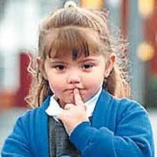 Toddler runs away from school lunch