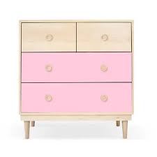 Product titlemdesign child/kids vertical dresser storage tower with 3 drawers. Nico Yeye Lukka Modern 4 Drawer Solid Maple Kids Dresser Pink Kathy Kuo Home