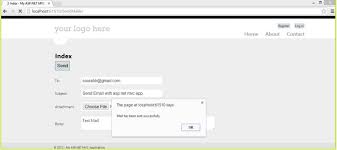It is optimized for mobile devices and supports most of the modern protocols. Sending An E Mail With Attachment Using Asp Net Mvc