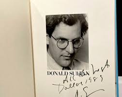 Donald Sultan Autographed Hardback Book 1987