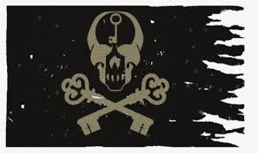 The most famous and traditional variation of the jolly roger was the skull and crossbones, a flag consisting of a human skull above two long bones. Pirates Of The Caribbean Davy Jones Flag Png Download Davy Jones Pirates Flag Transparent Png Kindpng