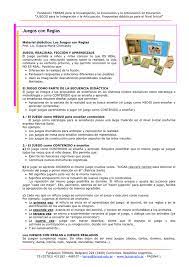 Ejemplos de textos instructivos de juegos para ninos compartir ejemplos : Los Juegos Reglados O Con Reglas