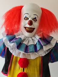 1:1 Tim Curry Style Pennywise from IT Gereviseerde, volledig met schuim  gevulde display buste Myers, Freddy, Jason