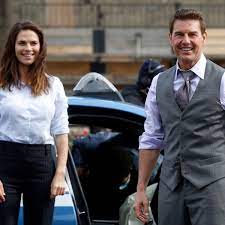 Tom cruise, who is set to reprise his role as maverick in 2020's top gun sequel, was in high spirits being accompanied by a female companion in the capital of the uk. Tom Cruise Dating Mission Impossible 7 Co Star Hayley Atwell