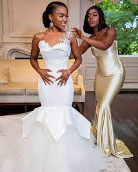 In 2020 You Can Still Go Big With Your Wedding Dress Mermaid Long Bridesmaid Dresses Wedding Dresses Long Bridesmaid Dresses