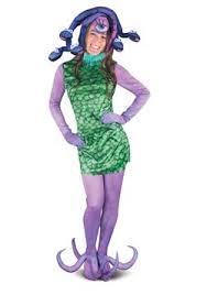 Mike and sully halloween costume, blue monster costume, green one eyed monster, sully costume, wazowski costume, boo halloween, couple. Monsters Inc Costumes Mike Boo Sulley Costumes Halloweencostumes Com
